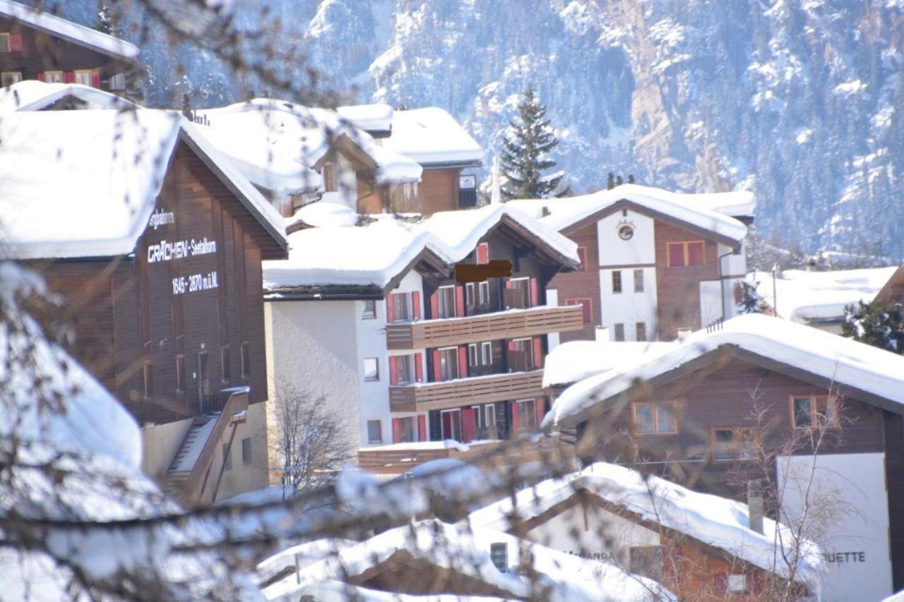 Hotel Alpina Grächen Dış mekan fotoğraf