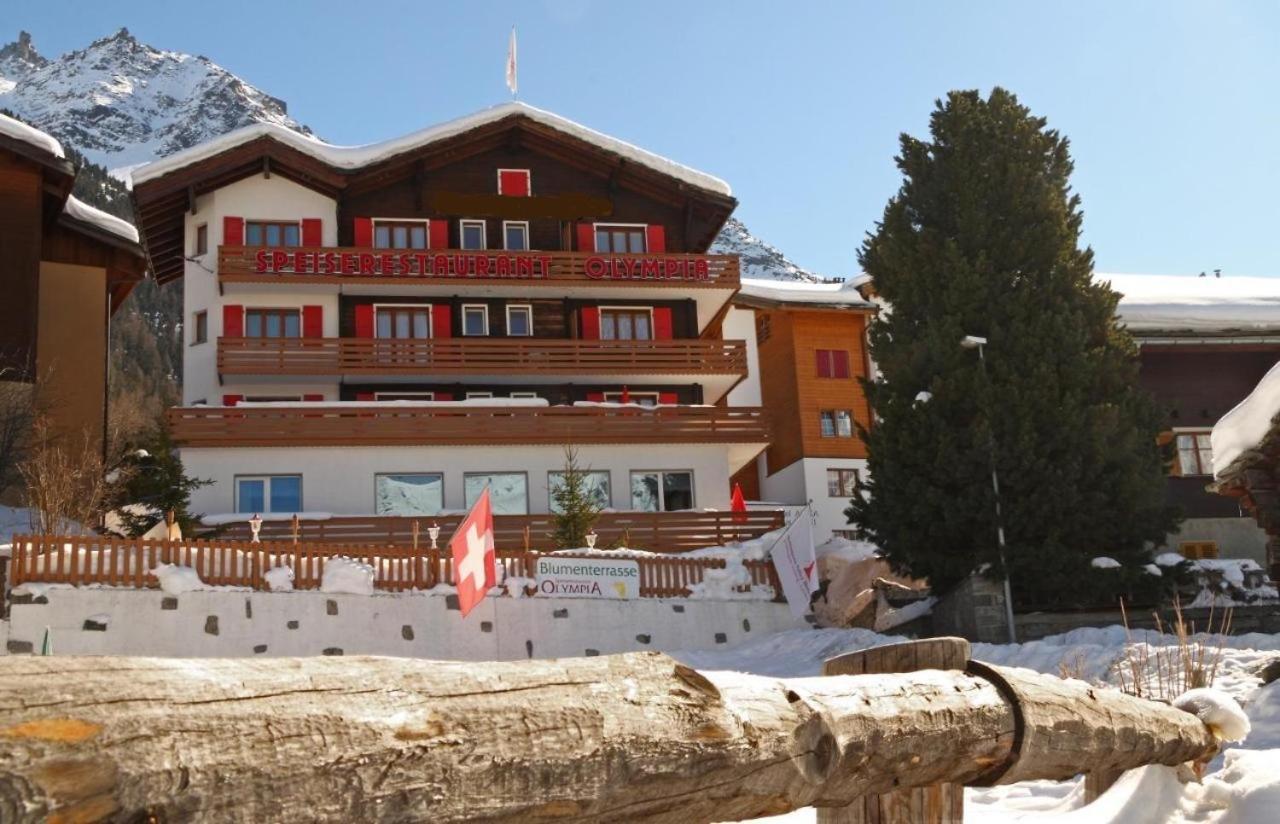 Hotel Alpina Grächen Dış mekan fotoğraf